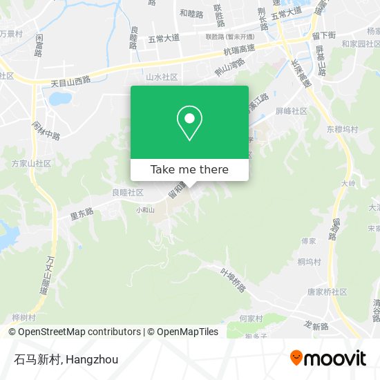 石马新村 map