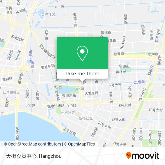 天街会员中心 map