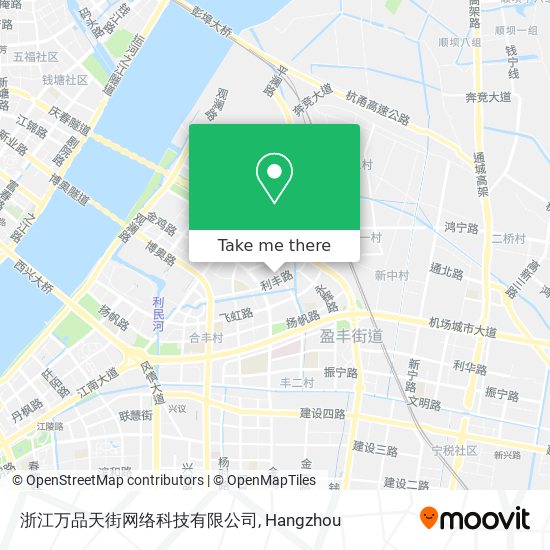浙江万品天街网络科技有限公司 map
