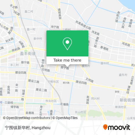 宁围镇新华村 map