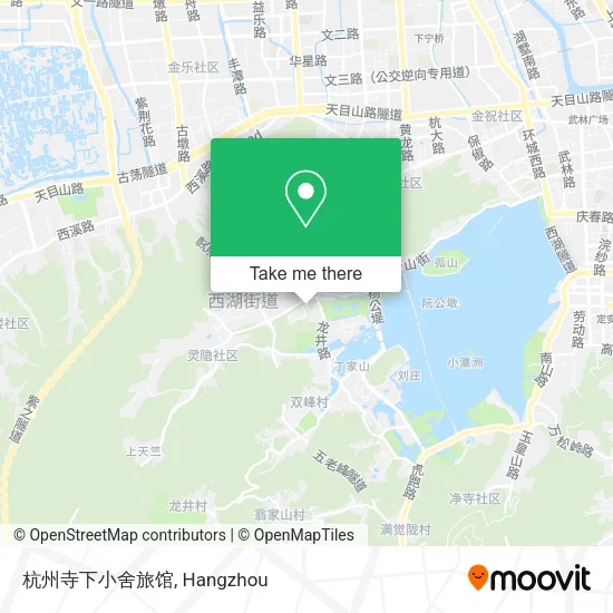 杭州寺下小舍旅馆 map