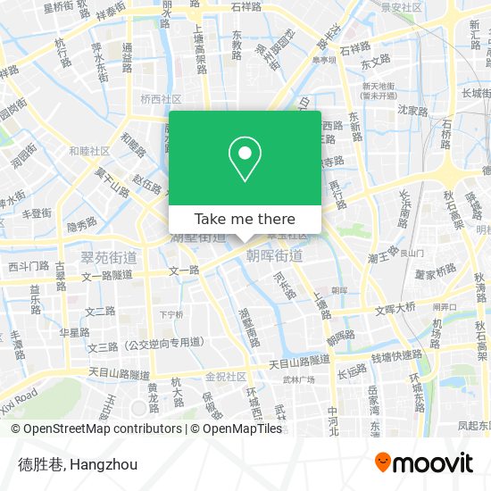 德胜巷 map