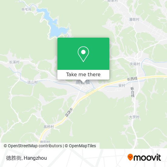 德胜街 map