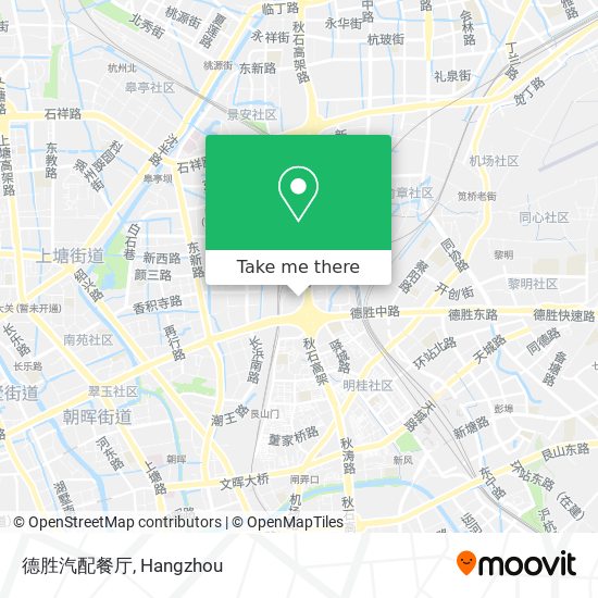 德胜汽配餐厅 map