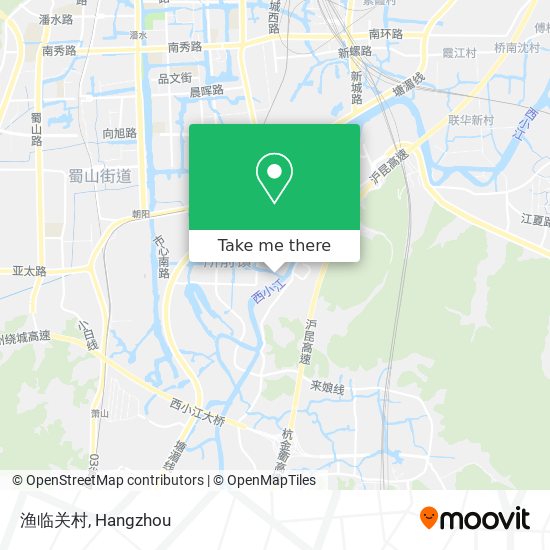 渔临关村 map