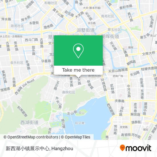 新西湖小镇展示中心 map