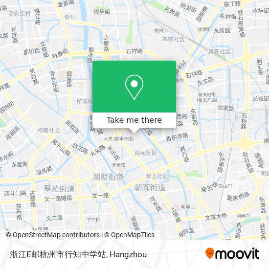 浙江E邮杭州市行知中学站 map