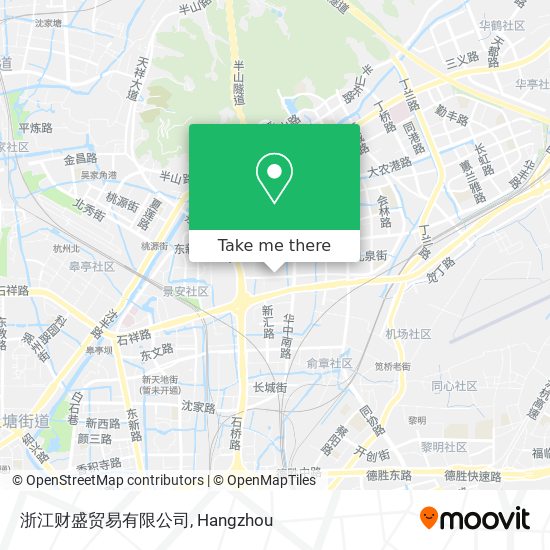 浙江财盛贸易有限公司 map