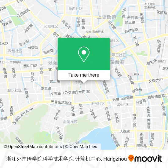 浙江外国语学院科学技术学院-计算机中心 map