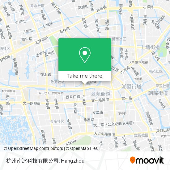 杭州南冰科技有限公司 map