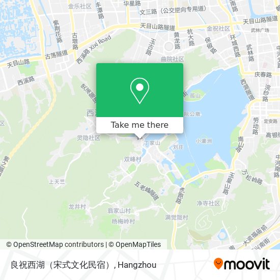 良祝西湖（宋式文化民宿） map