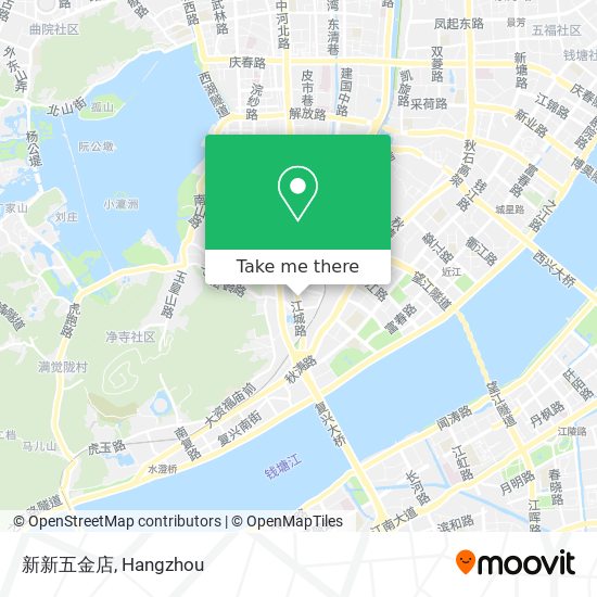 新新五金店 map