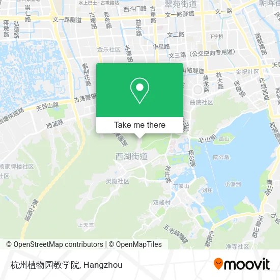 杭州植物园教学院 map
