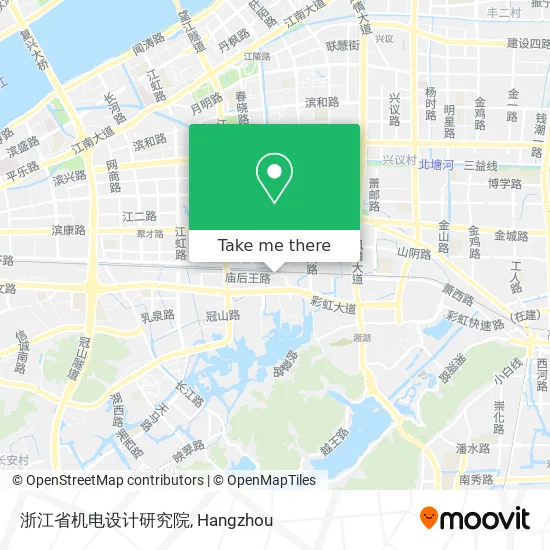 浙江省机电设计研究院 map