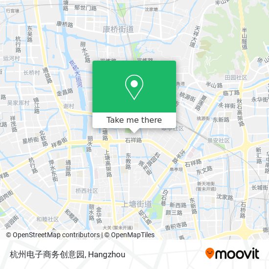 杭州电子商务创意园 map