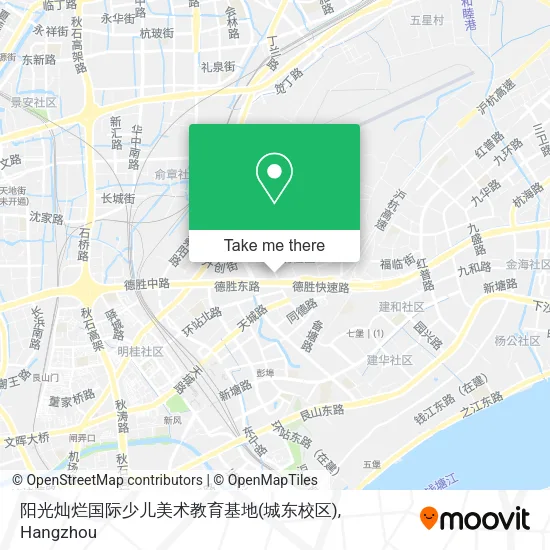 阳光灿烂国际少儿美术教育基地(城东校区) map