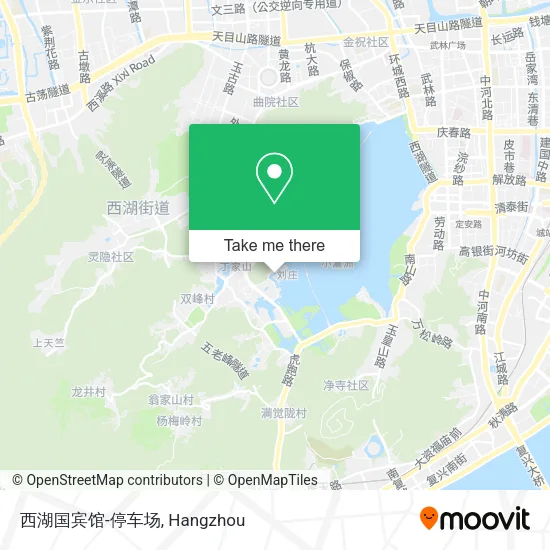 西湖国宾馆-停车场 map