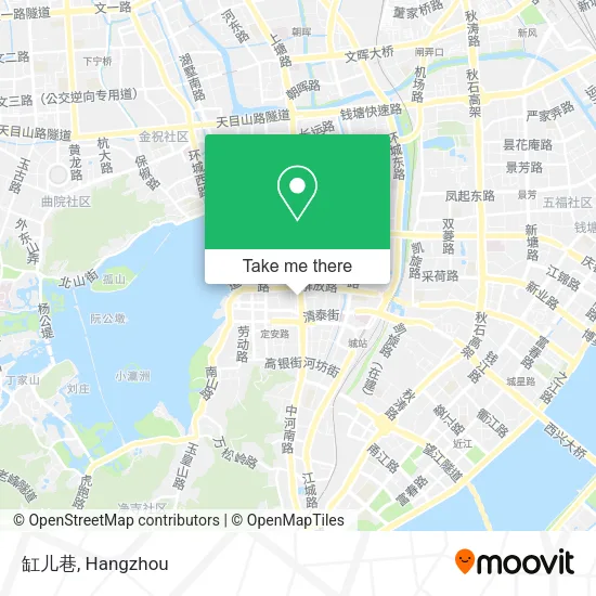 缸儿巷 map