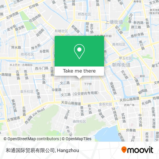 和通国际贸易有限公司 map