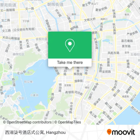 西湖柒号酒店式公寓 map