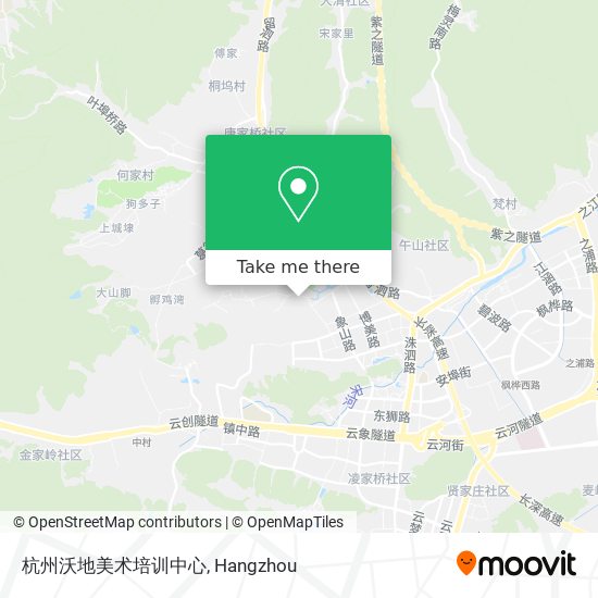 杭州沃地美术培训中心 map
