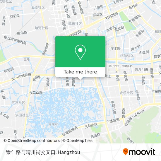 崇仁路与晴川街交叉口 map