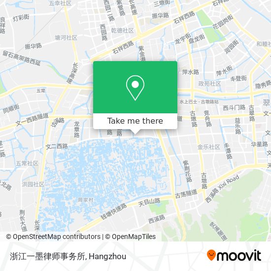 浙江一墨律师事务所 map