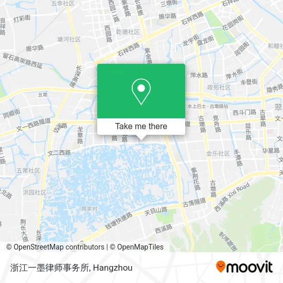 浙江一墨律师事务所 map