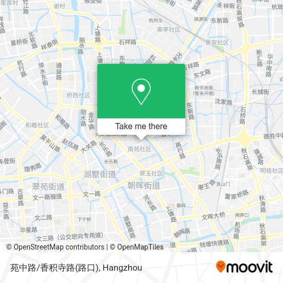 苑中路/香积寺路(路口) map