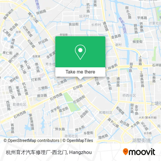 杭州育才汽车修理厂-西北门 map