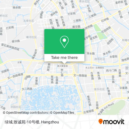 绿城.致诚苑-10号楼 map
