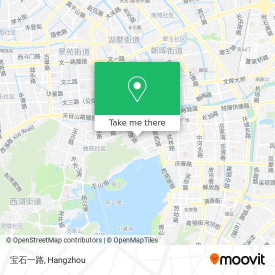 宝石一路 map
