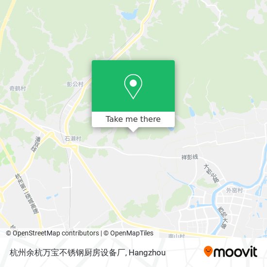 杭州余杭万宝不锈钢厨房设备厂 map