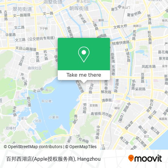 百邦西湖店(Apple授权服务商) map