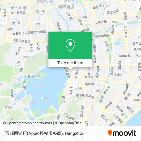 百邦西湖店(Apple授权服务商) map