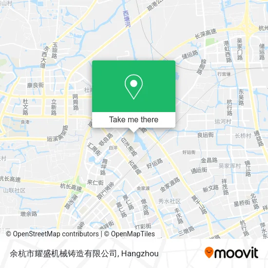 余杭市耀盛机械铸造有限公司 map