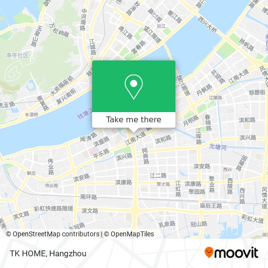 TK HOME map