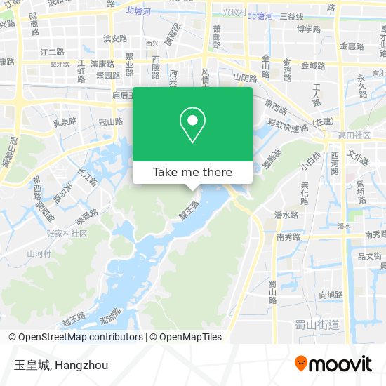 玉皇城 map