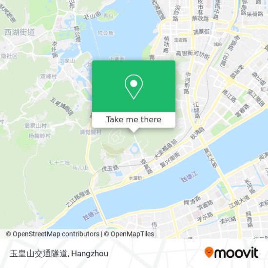 玉皇山交通隧道 map