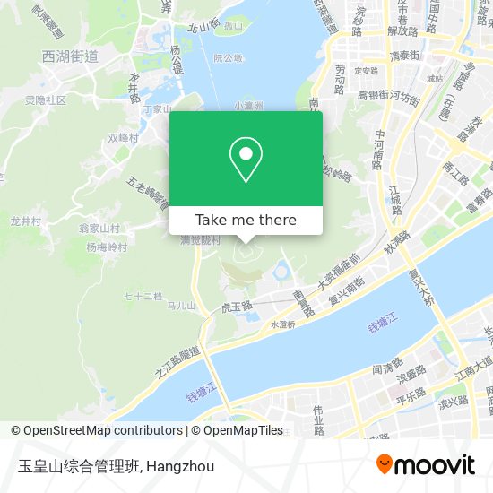 玉皇山综合管理班 map