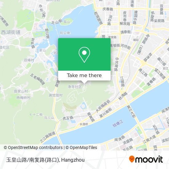 玉皇山路/南复路(路口) map