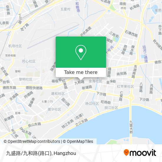 九盛路/九和路(路口) map