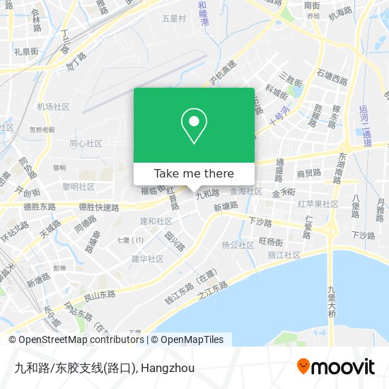 九和路/东胶支线(路口) map