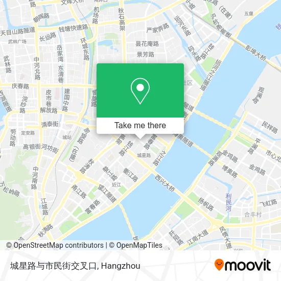 城星路与市民街交叉口 map
