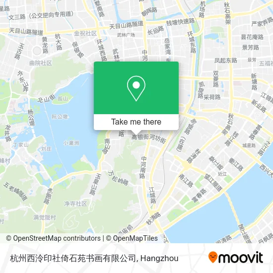 杭州西泠印社倚石苑书画有限公司 map