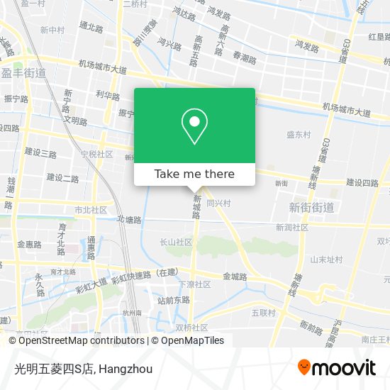 光明五菱四S店 map