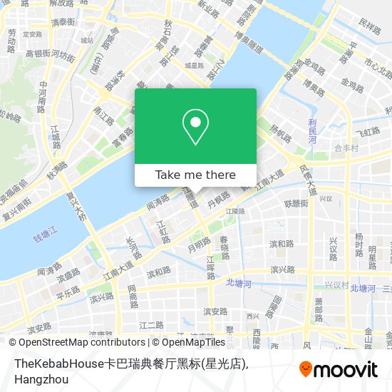 TheKebabHouse卡巴瑞典餐厅黑标(星光店) map