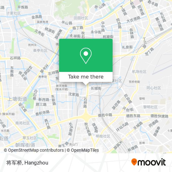 将军桥 map