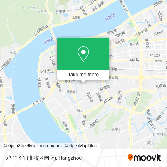 鸡排将军(高校区园店) map