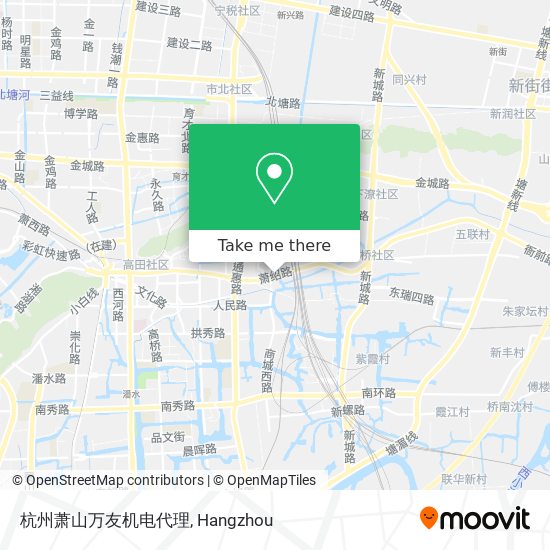 杭州萧山万友机电代理 map